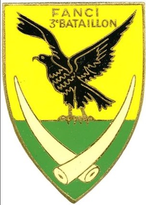 Coat of arms (crest) of the 3rd Battalion, Army of the Ivory Coast