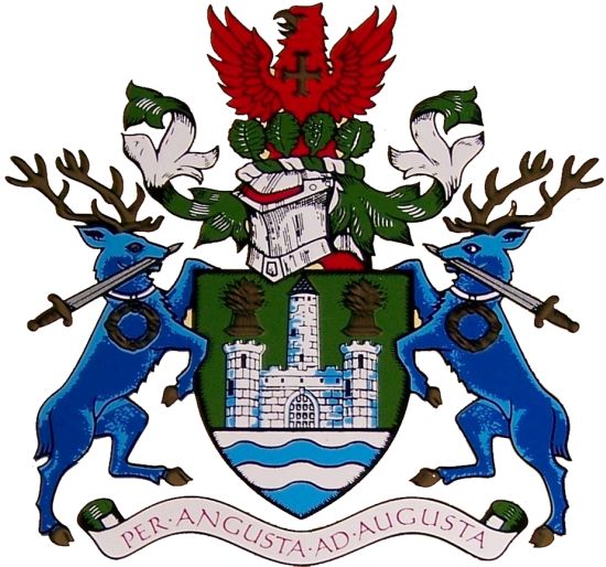 Coat of arms (crest) of Antrim (Borough)