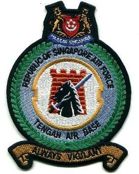 Arms (crest) of Tengah Air Base, Republic of Singapore Air Force