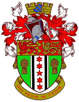Arms (crest) of Carmarthen RDC
