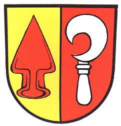 Wappen von Friesenheim (Baden)/Arms of Friesenheim (Baden)