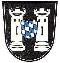 Wappen von Neustadt an der Donau/Arms of Neustadt an der Donau