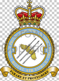 Coat of arms (crest) of the No 3 Force Protection Wing, Royal Air Force