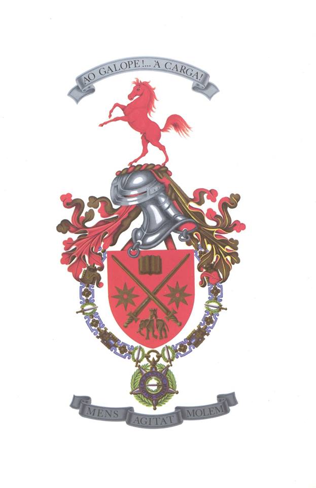 Coat of arms (crest) of the Practical Cavalry School, Portuguese Army