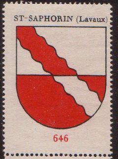 Wappen von/Blason de Saint-Saphorin (Lavaux)