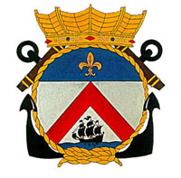 Coat of arms (crest) of the Zr.Ms. Tromp, Netherlands Navy