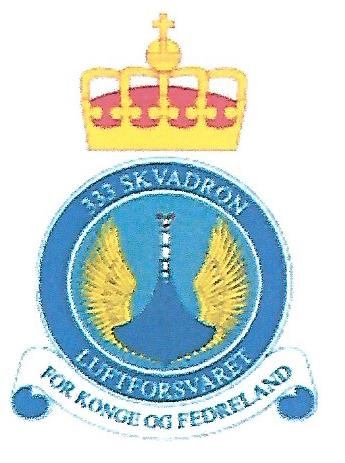 Coat of arms (crest) of the 333rd Squadron, Norwegian Air Force