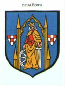 Coat of arms (crest) of Działdowo