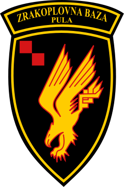 Coat of arms (crest) of the Pula Air Base