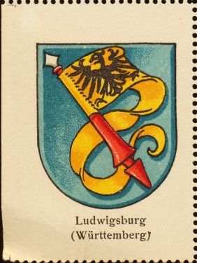 Wappen von Ludwigsburg/Coat of arms (crest) of Ludwigsburg