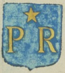 Blason de Pierrerue (Alpes-de-Haute-Provence)/Coat of arms (crest) of {{PAGENAME
