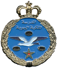 Coat of arms (crest) of the Royal Aviation School, Royal Moroccan Air Force