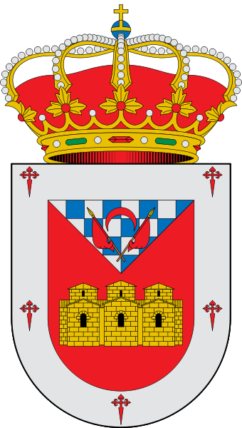 Escudo de Alcuéscar/Arms (crest) of Alcuéscar