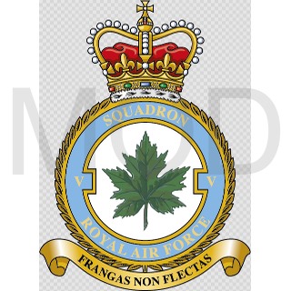 Coat of arms (crest) of the No 5 Squadron, Royal Air Force