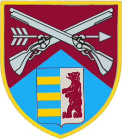 Coat of arms (crest) of 418th Rifle Battalion, Ukrainian Army