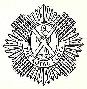Coat of arms (crest) of the The Royal Scots (The Royal Regiment), British Army