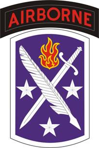 Arms of 95th Civil Affairs Brigade, US Army
