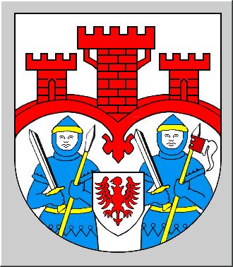 Wappen von Friedland (Mecklenburg) / Arms of Friedland (Mecklenburg)