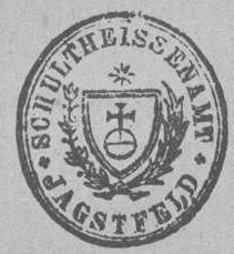 Wappen von Jagstfeld/Arms of Jagstfeld