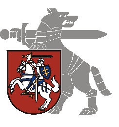 Coat of arms (crest) of the Ministry of National Defence, Lithuania