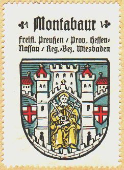 Wappen von Montabaur/Coat of arms (crest) of Montabaur