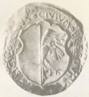Seal of Březová nad Svitavou