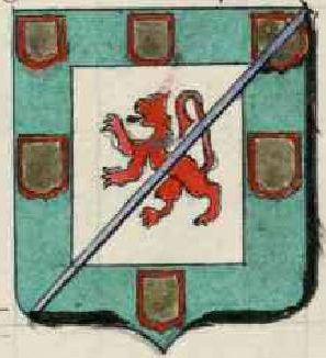 Arms (crest) of Hugues d'Espagne