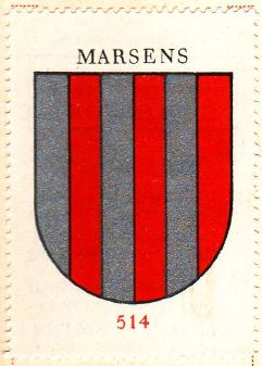 Wappen von/Blason de Marsens