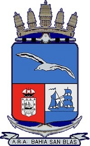 Blason de Transport Ship ARA Bahía San Blas (B-4), Argentine Navy/Arms (crest) of Transport Ship ARA Bahía San Blas (B-4), Argentine Navy