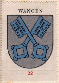 Wappen von/Blason de Wangen an der Aare