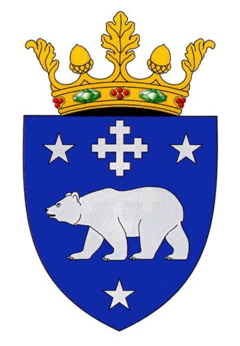 Coat of arms of Cuhureștii de Sus