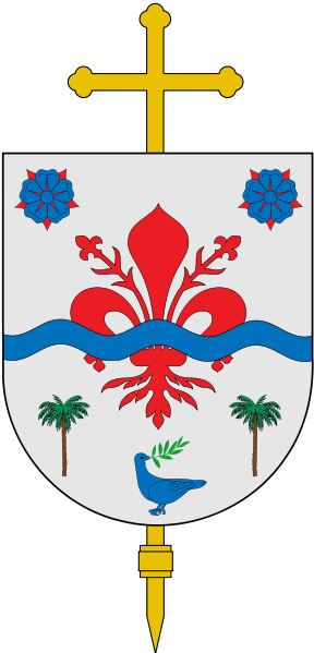 Arms (crest) of Diocese of Florencia