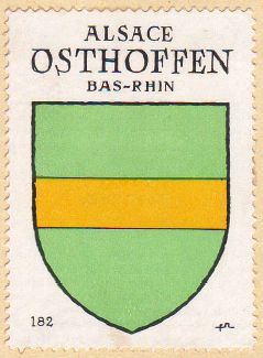 Blason de Osthoffen/Coat of arms (crest) of {{PAGENAME