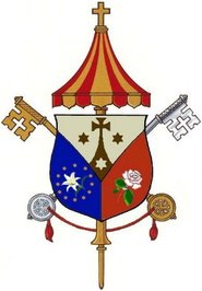 Arms (crest) of Basilica of the National Shrine of the Little Flower, San Antonio