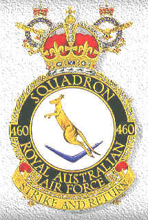 Coat of arms (crest) of the No 460 Squadron, Royal Australian Air Force