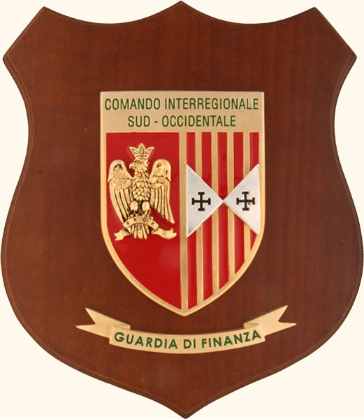 Coat of arms (crest) of South Western Interregional Command, Financial Guard