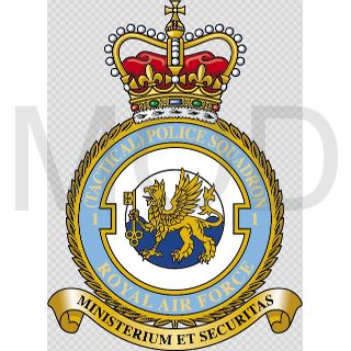 Coat of arms (crest) of the No 1 Police Squadron, Royal Air Force