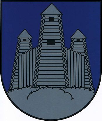 Coat of arms (crest) of Saldus (town)
