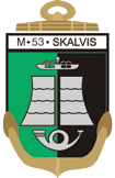 Coat of arms (crest) of Skalvis (M53), Lithuanian Navy