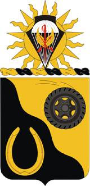 Arms of 91st Cavalry Regiment, US Army