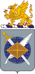 Coat of arms (crest) of Finance Corps, US Army