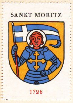 Wappen von/Blason de Sankt Moritz