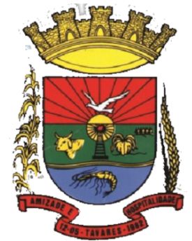 Brasão de Tavares (Rio Grande do Sul)/Arms (crest) of Tavares (Rio Grande do Sul)