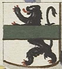 Wapen van Poppendamme/Arms (crest) of Poppendamme