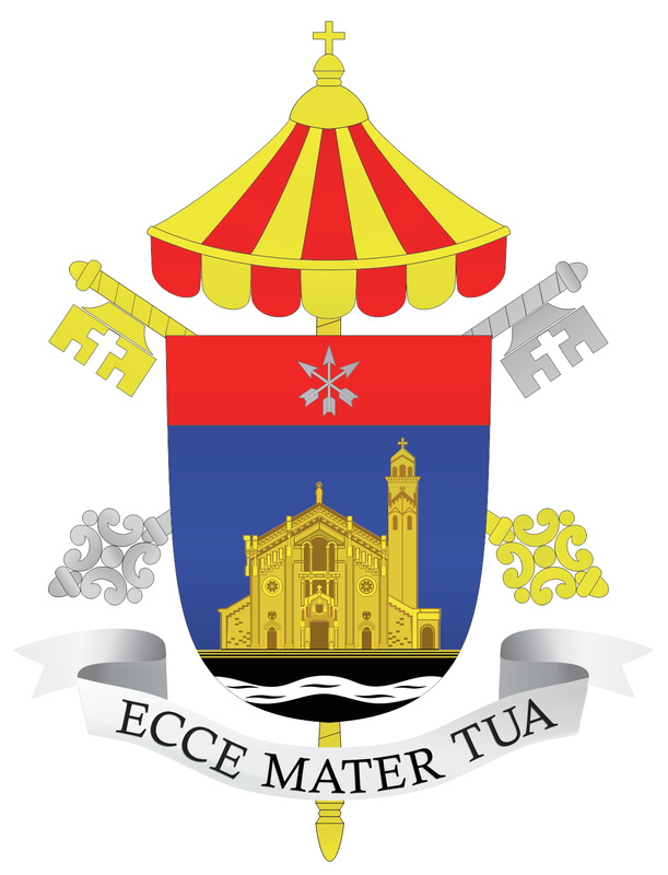 Arms (crest) of Basilica of Our Lady of Lourdes, Rio de Janeiro