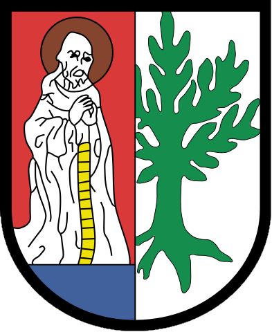Arms of Łęka Opatowska