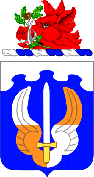Arms of 171st Aviation Regiment, Georgia Army National Guard