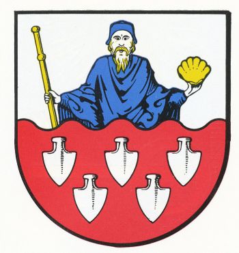 Wappen von Amt Kirchspielslandgemeinde Brunsbüttel / Arms of Amt Kirchspielslandgemeinde Brunsbüttel