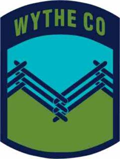Arms of Wythe County High School Junior Reserve Officer Training Corps, US Army