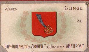 Wapen van Clinge/Coat of arms (crest) of Clinge